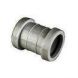 FloPlast Push Fit Waste Coupling - 40mm Grey