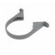 FloPlast Push Fit Waste Pipe Clip - 40mm Grey