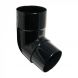 FloPlast Deepflow/ Hi-Cap Downpipe Offset Bend - 112.5 Degree x 80mm Black