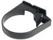 FloPlast Deepflow/ Hi-Cap Downpipe Clip - 80mm Black