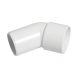 FloPlast Solvent Weld Waste Bend Swivel - 135 Degree x 32mm White