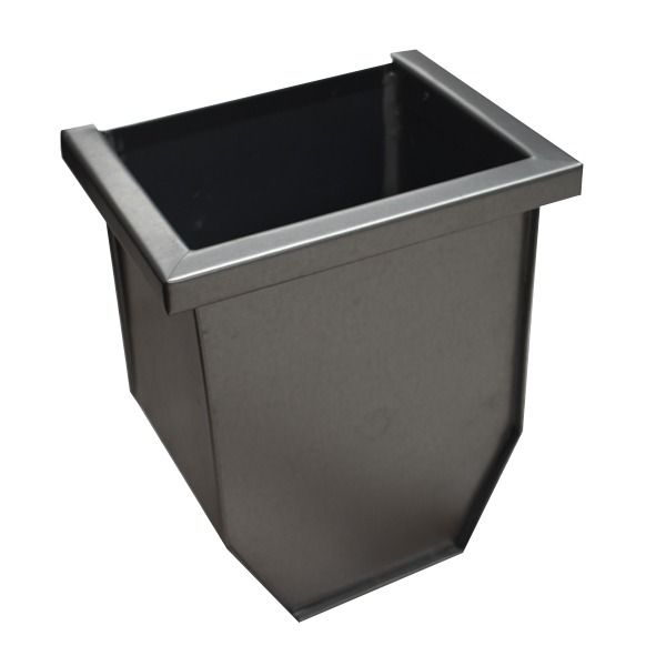 Steel Gutter Hopper - for 100mm Outlet Galvanised