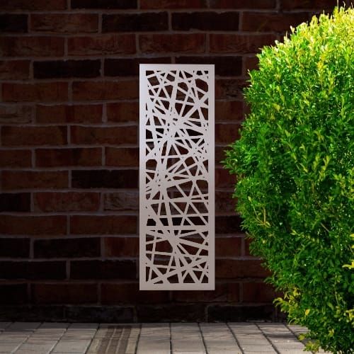 Steel Privacy Screen Tangled - Free Standing - 1800mm x 600mm Stainless Steel