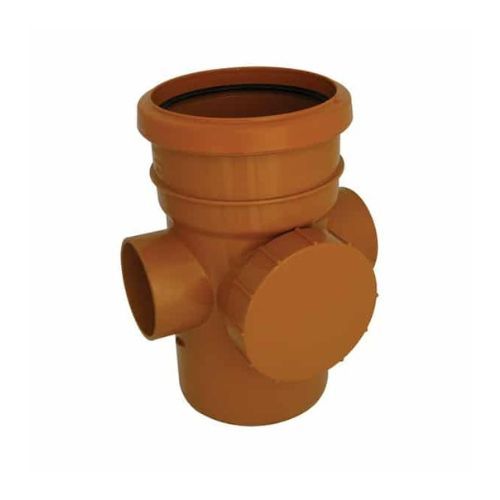 FloPlast Drainage Single Socket Access Pipe - 110mm