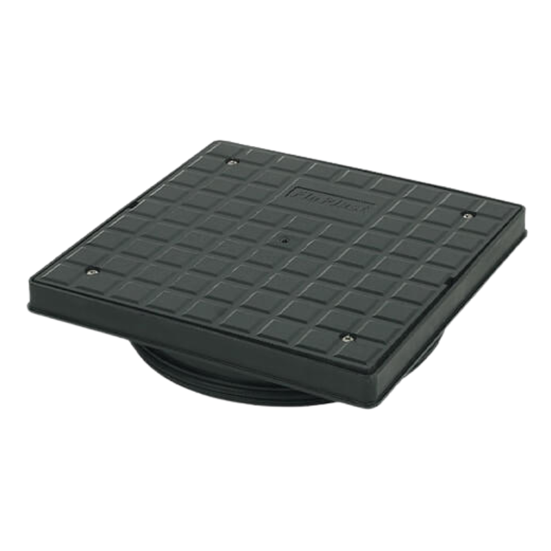 FloPlast PVCu Manhole Cover And Frame Square - 340mm