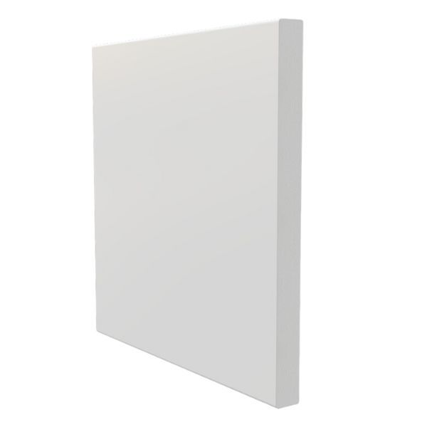 Flat Fascia Board - 300mm x 16mm x 5mtr White - Pack of 2