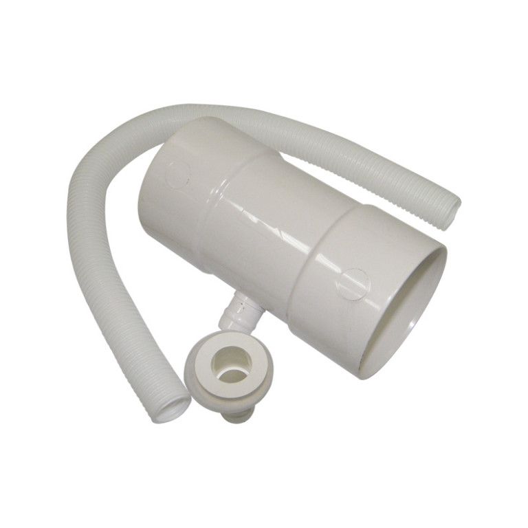 FloPlast Round Rainwater Diverter - 80mm White