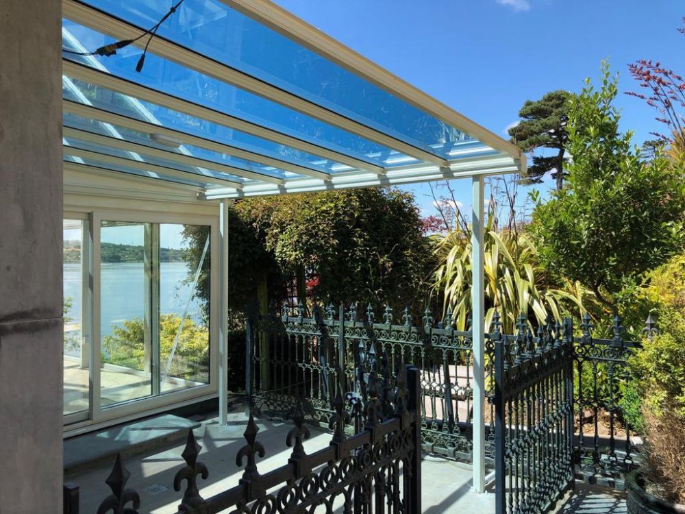 Simplicity 6 Aluminium Pergola / Veranda - 3000mm x 3000mm Square - White