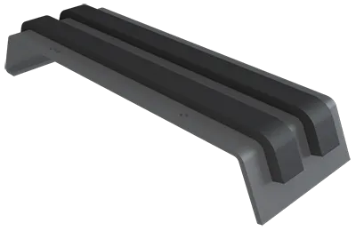 Aluminium Coping Union for 200-250mm Wall - 310mm Anthracite Grey