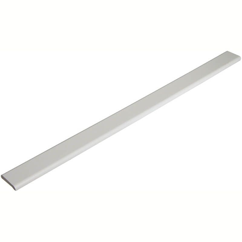 PVC Architrave - 40mm x 6mm x 5mtr White Woodgrain