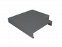 Aluminium Coping for 241-300mm Wall - 90 Degree Angle - 360mm Anthracite Grey