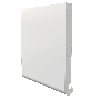 Bullnose Fascia - 225mm x 18mm x 5mtr White - Pack of 2