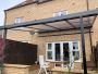 Simplicity 35 Aluminium Pergola / Veranda - 5000mm x 1000mm Square - Grey