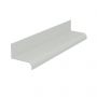 Fibre Cement Cladding Aluminium Drip Profile - 3mtr Agate Grey