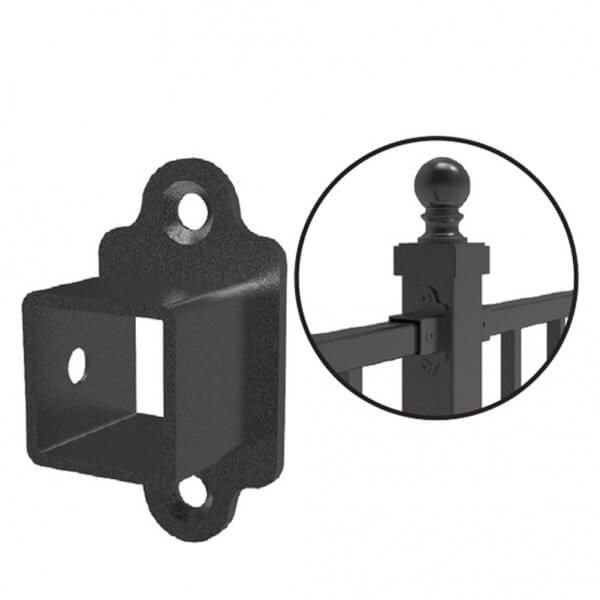 Fortitude Superior Universal Bracket - Black 25mm - Pack of 4