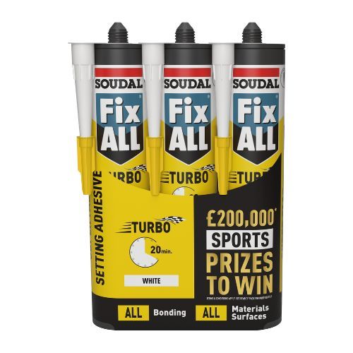 Fix All Turbo - White 290ml - Pack Of 3