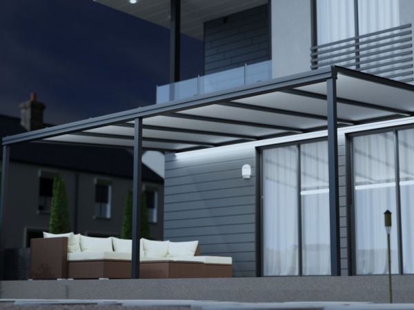 Simplicity 16 Aluminium Pergola / Veranda - 16000mm