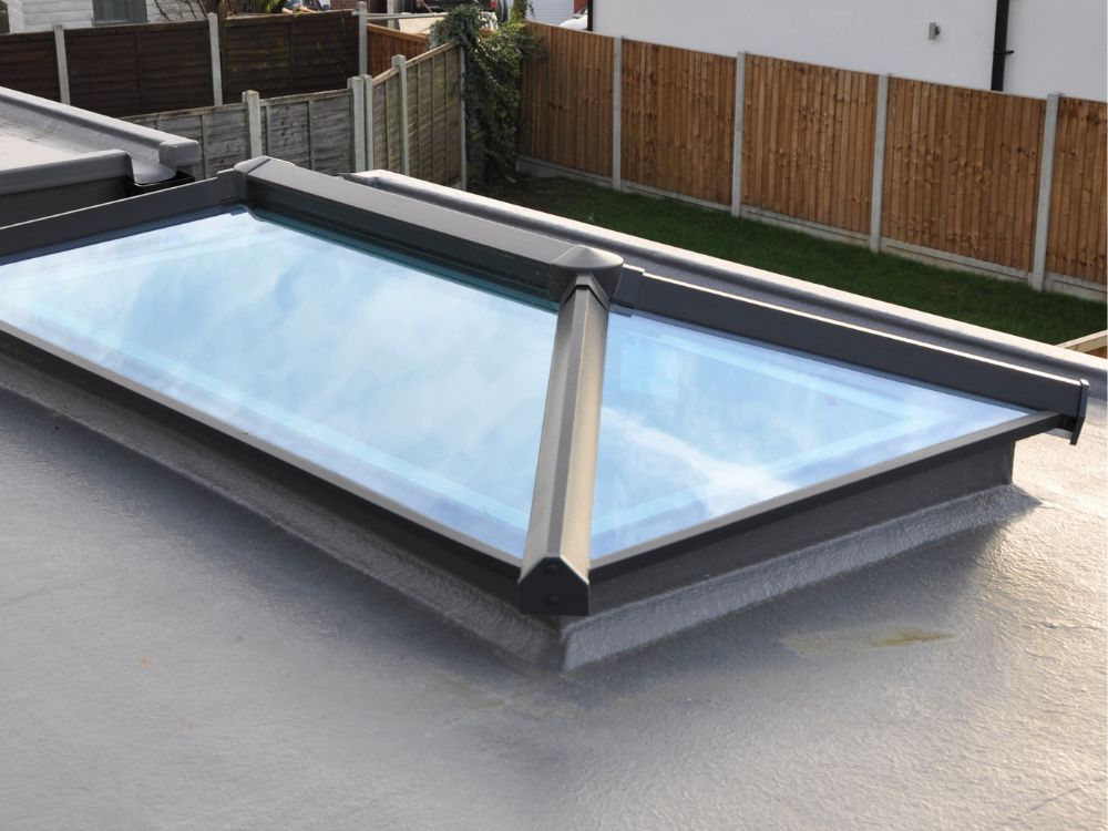 A Roof Lantern Installed On A Home Extension